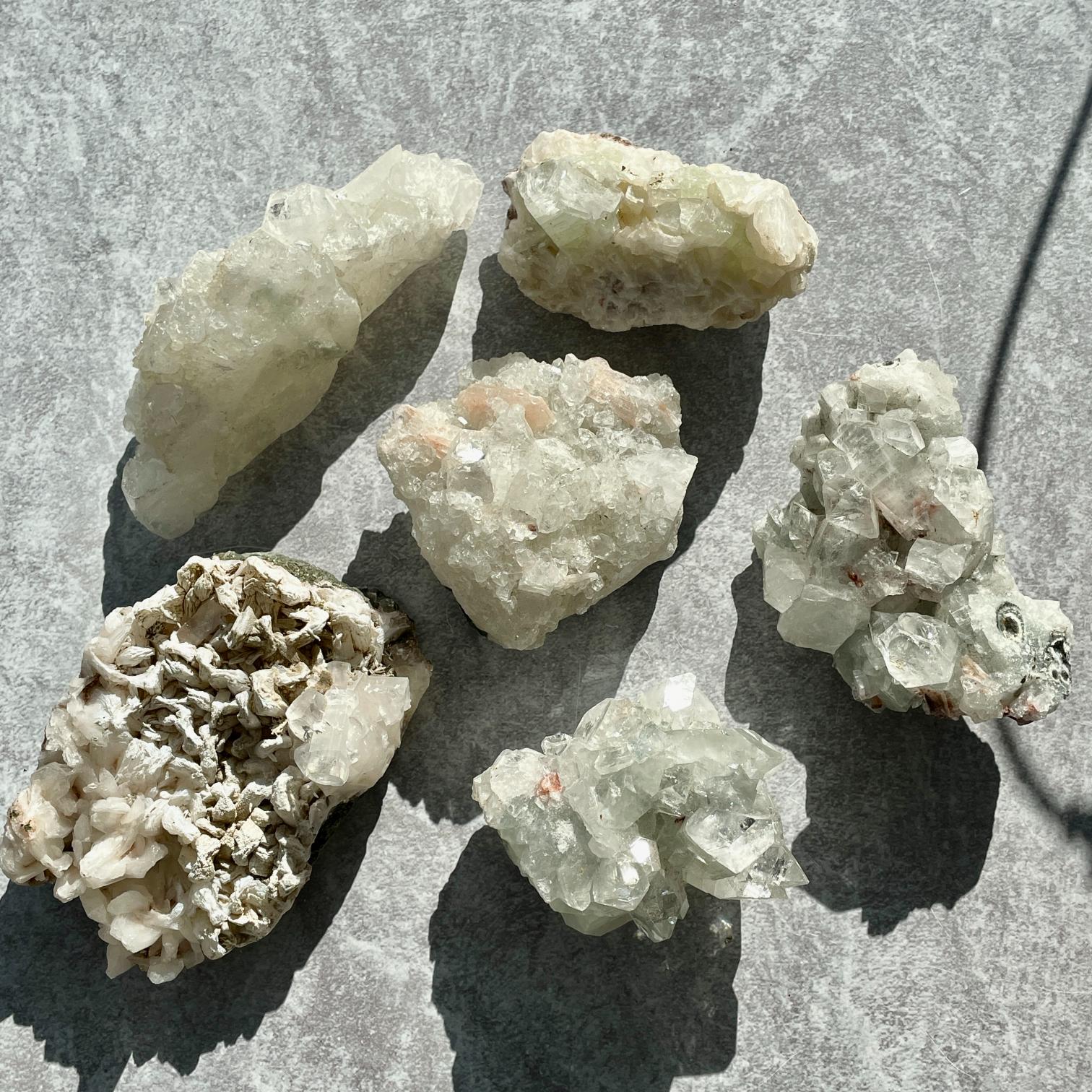 Apophyllite Cluster Box 09 Apophyllite Cluster Box 09